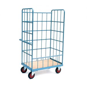 Heavy Duty Warehouse Trolley with extra Support-0