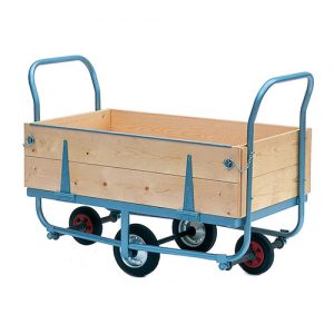 Platform Service Trolley with Hinged Side-0