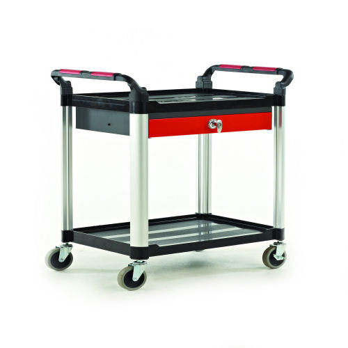 Shelf Trolley with Drawers-0