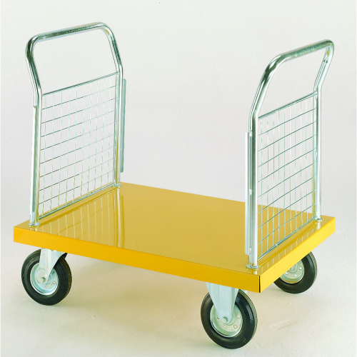 Coloured Platform Truck with Two Handle Ends-0