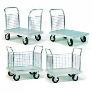 Zinc Plated Platform Trolleys-0