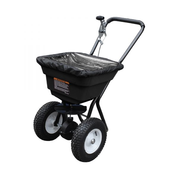 36KG ALL WEATHER - PNEUMATIC WHEELED - FLOW CONTROLLED - DUAL FUNCTION SPREADER-4042