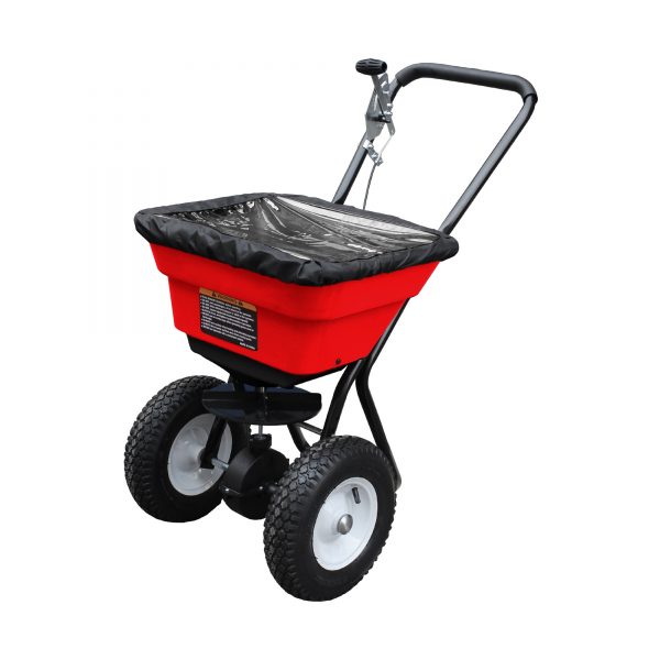 36KG ALL WEATHER - PNEUMATIC WHEELED - FLOW CONTROLLED - DUAL FUNCTION SPREADER-0