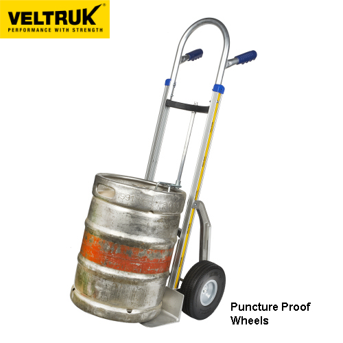 Veltruk 'Mercha' Truck with Step Sliders, Keg Hook & Top Loop Handle