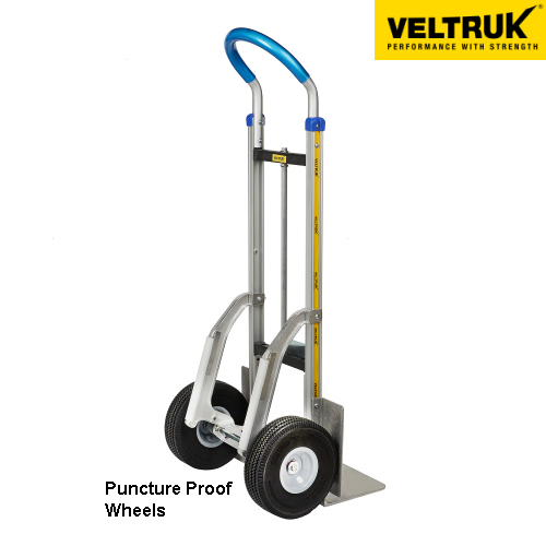 Veltruk 'Tote' Sack Truck with Step Gliders, Wheel Guards and Folding Nose Plate