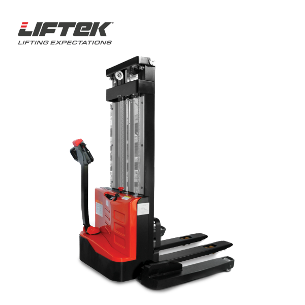 Liftek PowerStack Straddle, 1.5m or 3m Lift Height, 1200kg Capacity