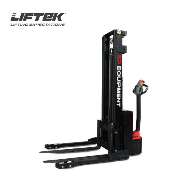 Liftek Electric Stacker 1200kg Capacity, 3.6m Lift-height, Straddle